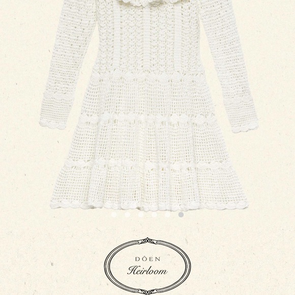 Doen capucine White Crochet Dress - Picture 6 of 6